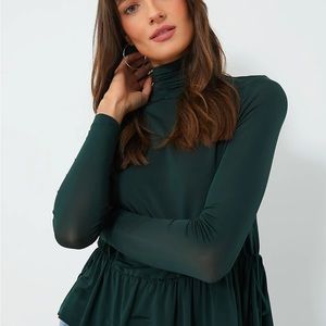 ULLA JOHNSON NINA TOP P NWT CYPRESS GREEN from tuckernuck